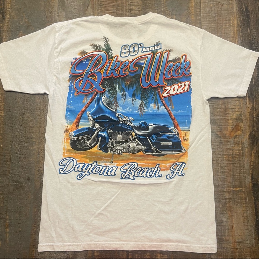 Daytona bike week 2021 graphic short sleeve tshirt
